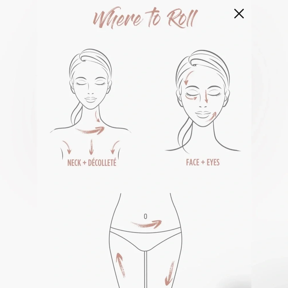 BeautyBio Rose Quartz Facial Roller - Picture 5 of 10